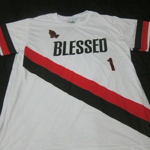 Portland Trail Blazers Blessed T-shirt XL